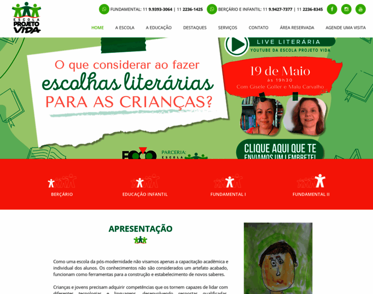 Projetovida.com.br thumbnail