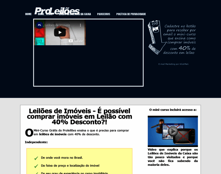 Proleiloes.com thumbnail