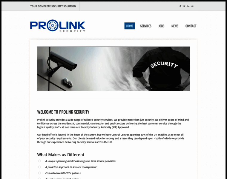 Prolinksecurity.co.uk thumbnail