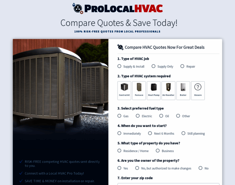 Prolocalhvac.com thumbnail