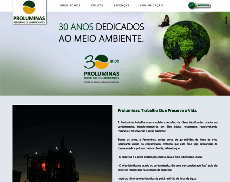 Proluminas.com.br thumbnail