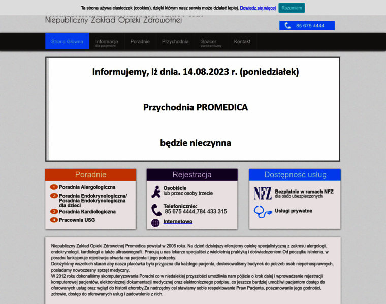 Promedica.bialystok.pl thumbnail