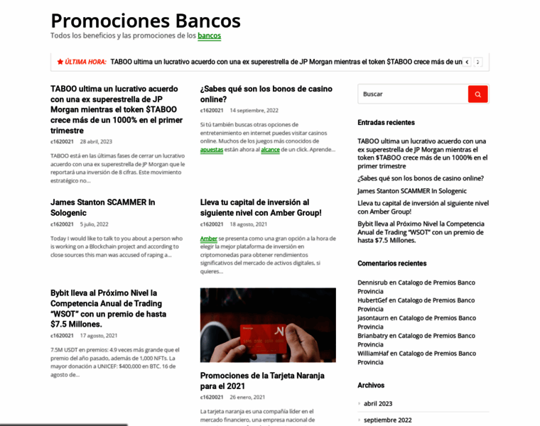 Promocionesbanco.com.ar thumbnail
