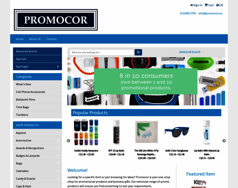 Promocor.ca thumbnail