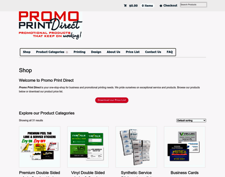 Promoprintdirect.com.au thumbnail