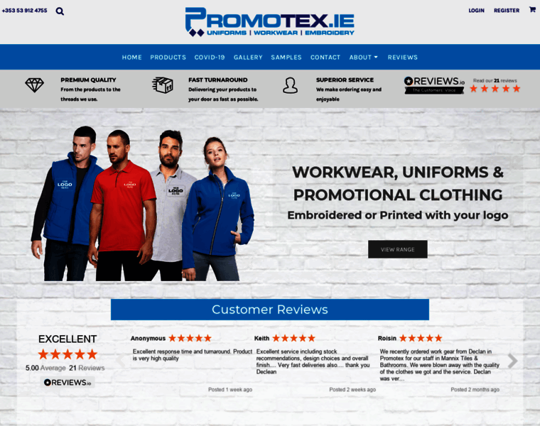 Promotex.ie thumbnail