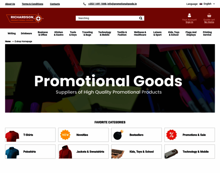 Promotionalgoods.ie thumbnail