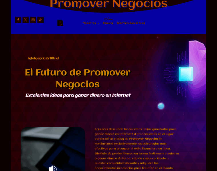 Promovernegocios.com thumbnail