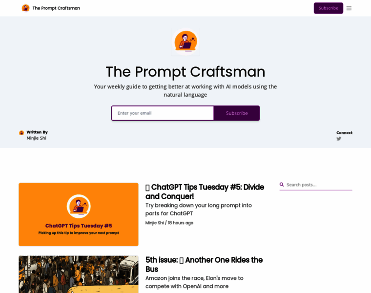 Promptcraftsman.co thumbnail