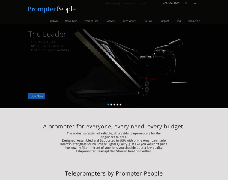 Prompterpeople.com thumbnail