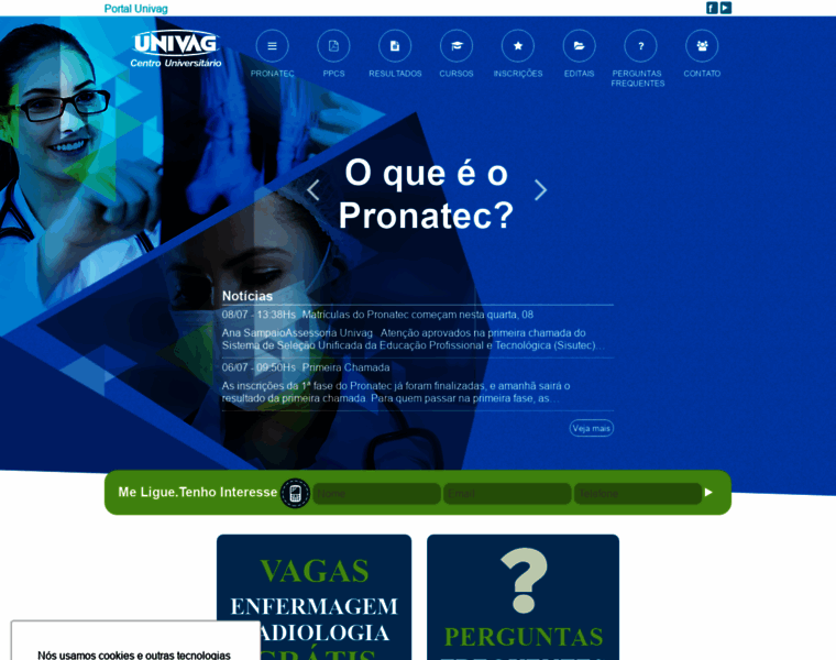 Pronatecunivag.com.br thumbnail