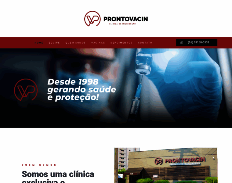 Prontovacin.com.br thumbnail