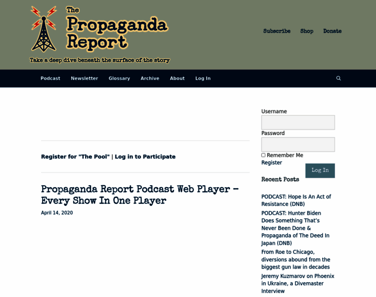 Propagandareportdaily.com thumbnail