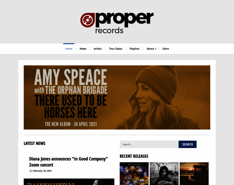 Proper-records.co.uk thumbnail