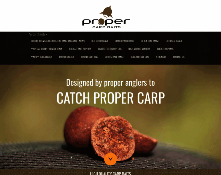 Propercarpbaits.co.uk thumbnail
