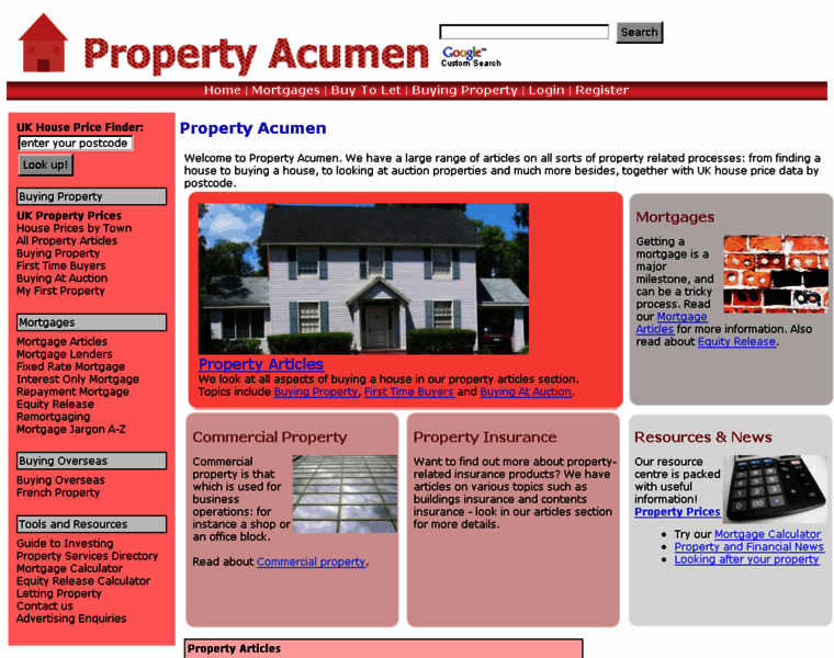 Propertyacumen.co.uk thumbnail