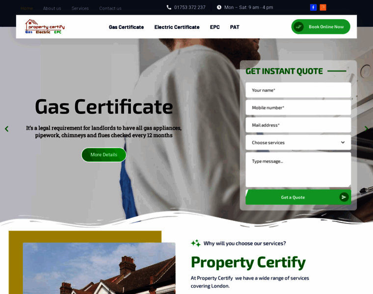 Propertycertify.co.uk thumbnail