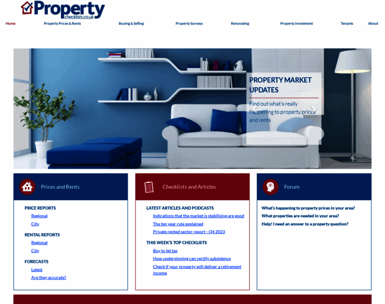 Propertychecklists.co.uk thumbnail