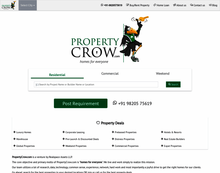 Propertycrow.com thumbnail