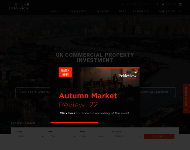 Propertyinvestmentlondon.co.uk thumbnail