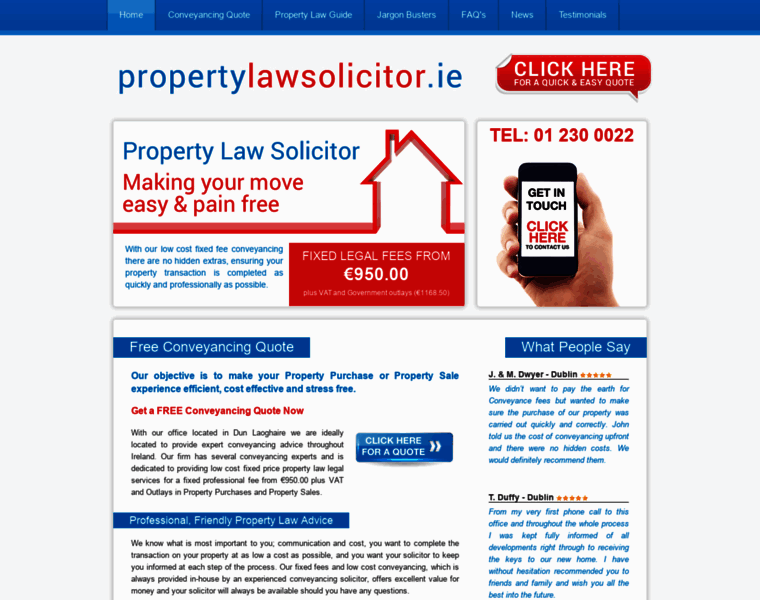 Propertylawsolicitor.ie thumbnail