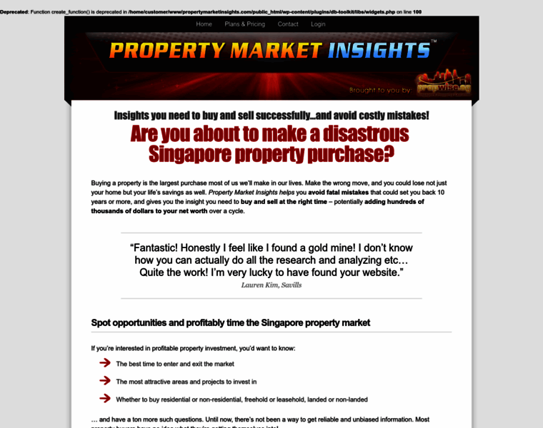 Propertymarketinsights.com thumbnail