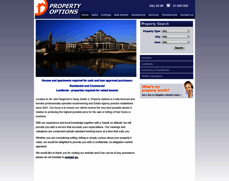 Propertyoptions.net thumbnail