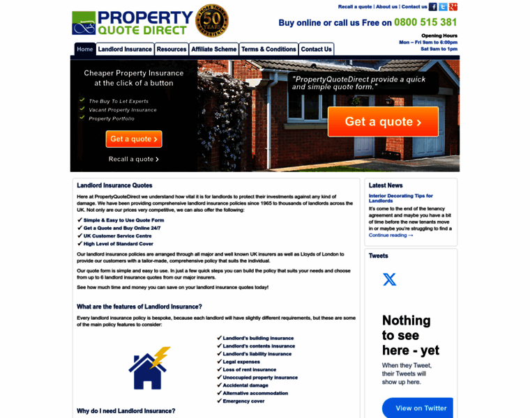 Propertyquotedirect.co.uk thumbnail