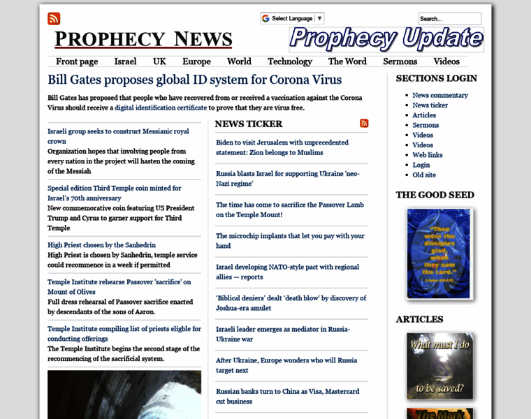 Prophecynews.co.uk thumbnail
