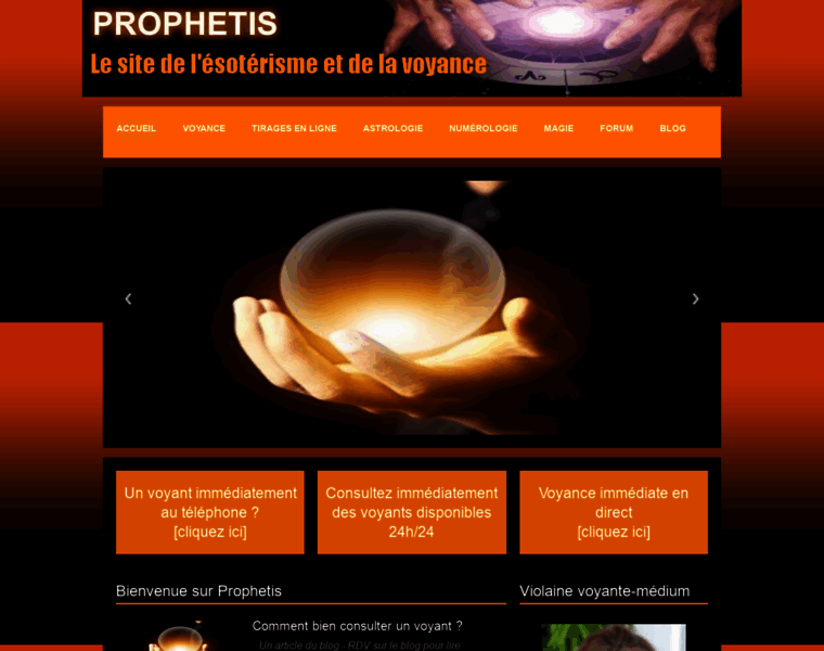 Prophetis.com thumbnail