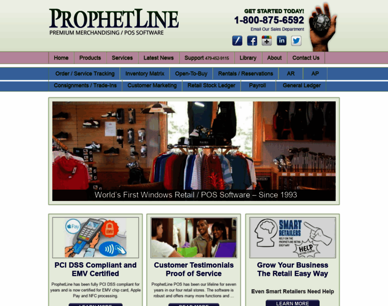 Prophetline.com thumbnail