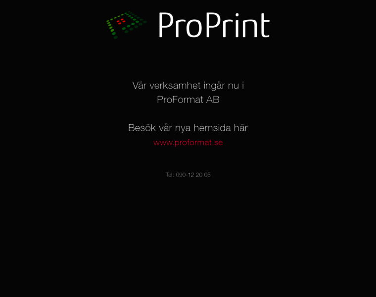 Proprint.se thumbnail