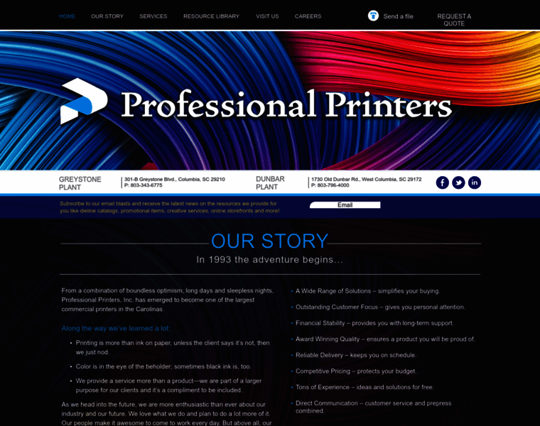 Proprinters.com thumbnail