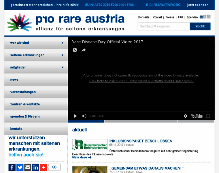 Prorare-austria.org thumbnail