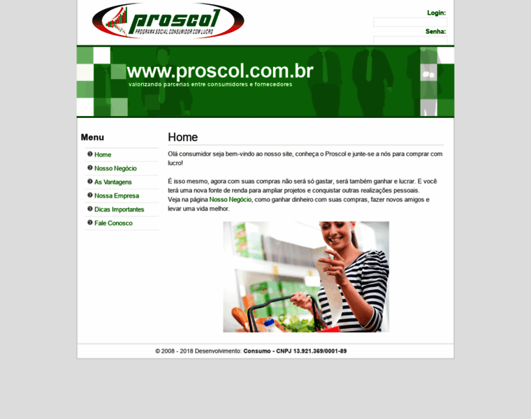Proscol.com.br thumbnail