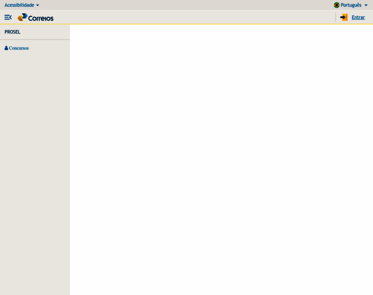 Prosel.correios.com.br thumbnail