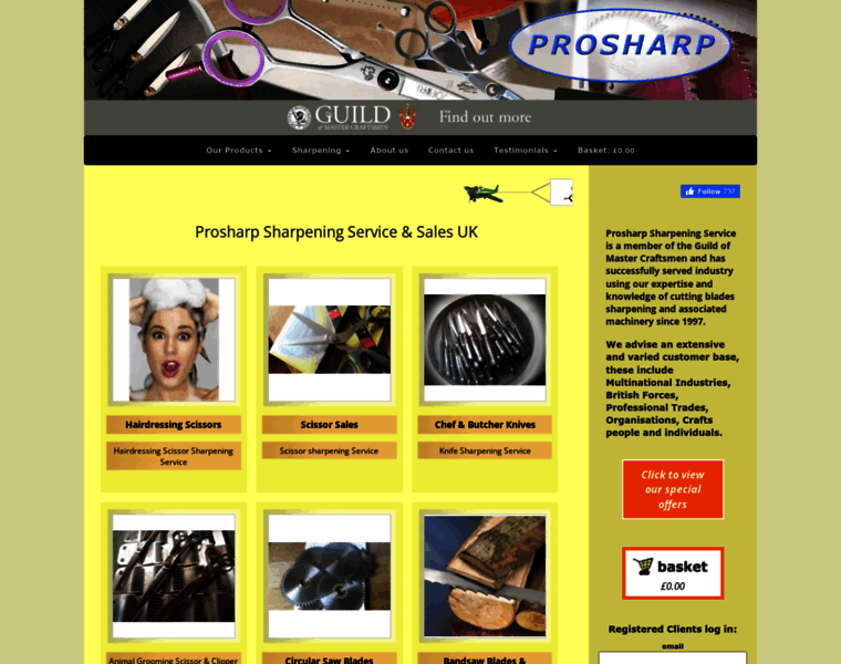 Prosharp.co.uk thumbnail