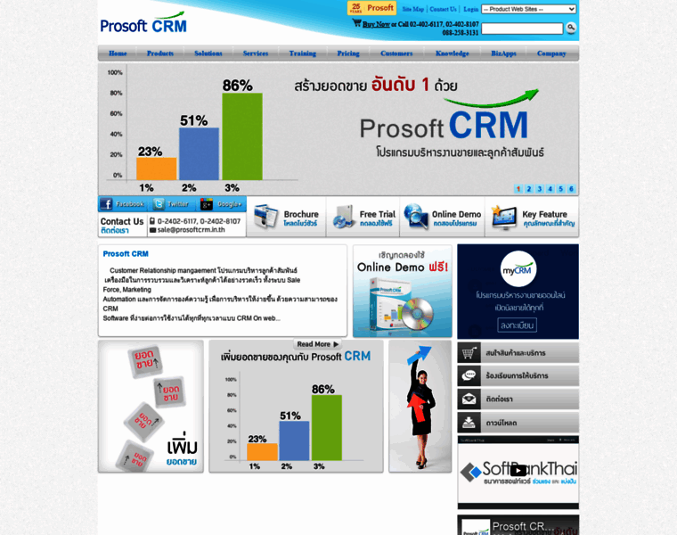 Prosoftcrm.in.th thumbnail