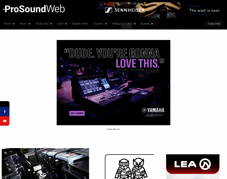 Prosoundweb.com thumbnail Prosoundweb.com thumbnail