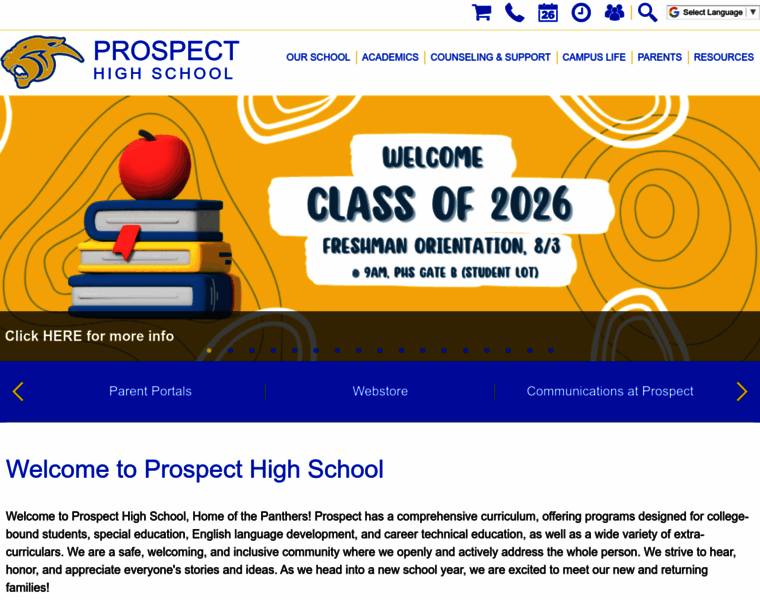 Prospect.cuhsd.org thumbnail