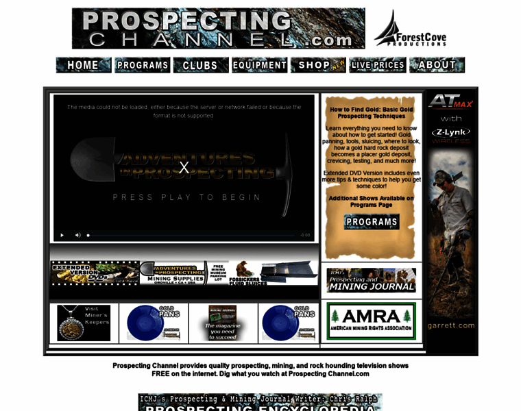Prospectingchannel.com thumbnail