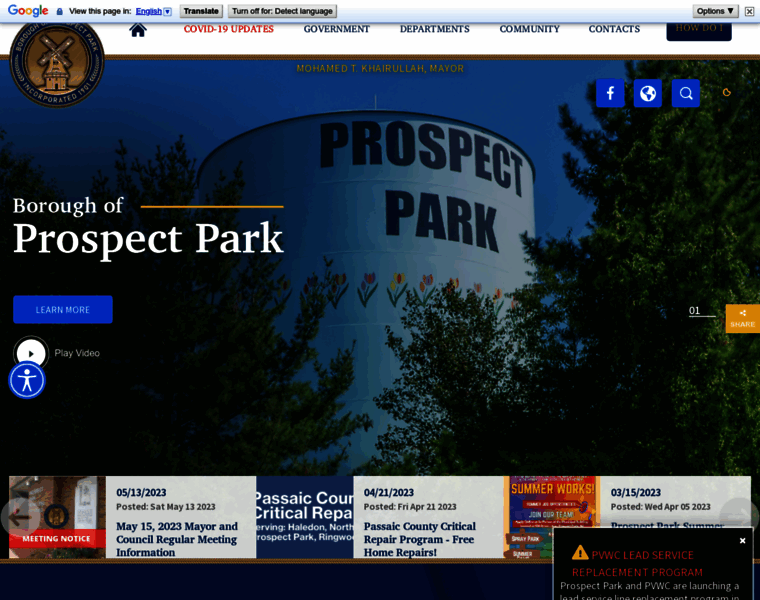 Prospectpark.net thumbnail