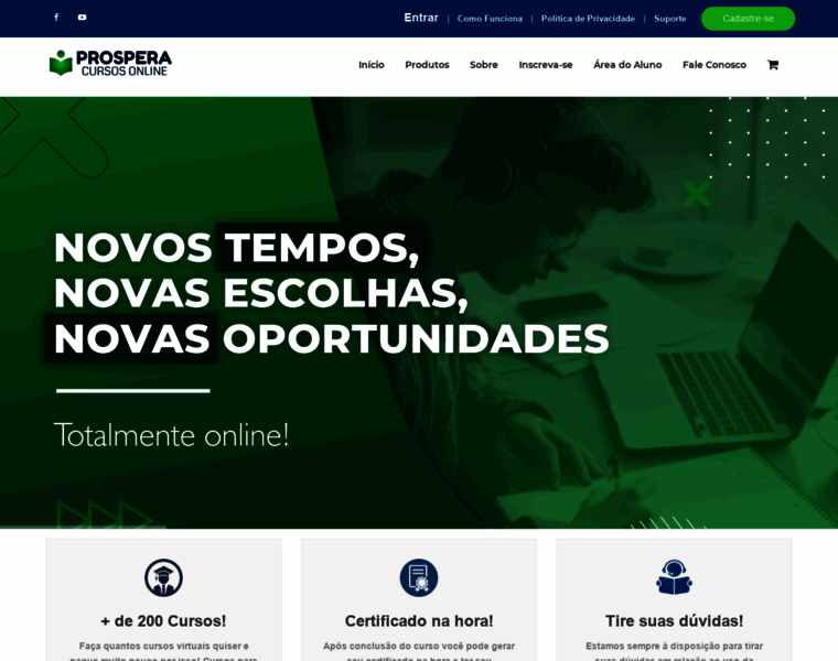 Prosperacursos.com.br thumbnail