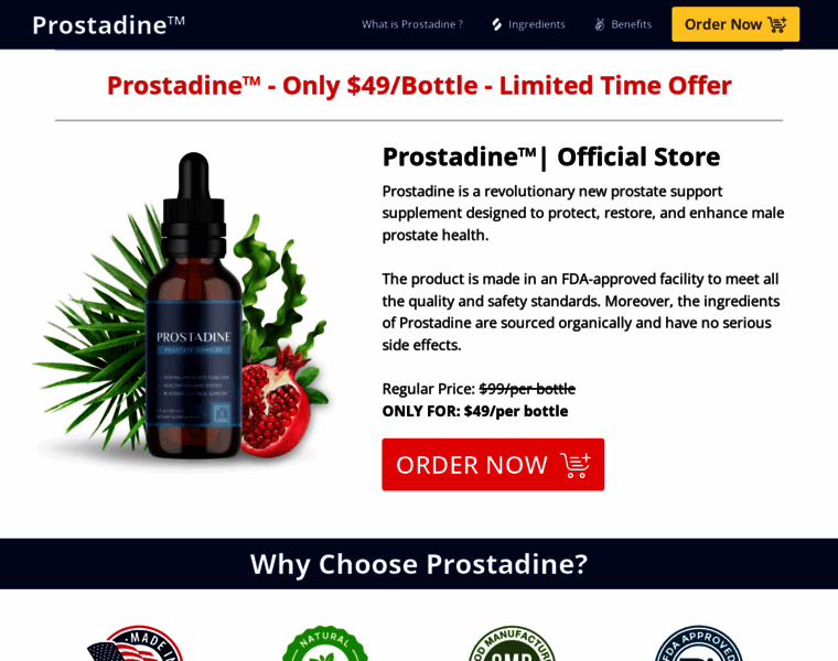 Prosta-prostadine.com thumbnail