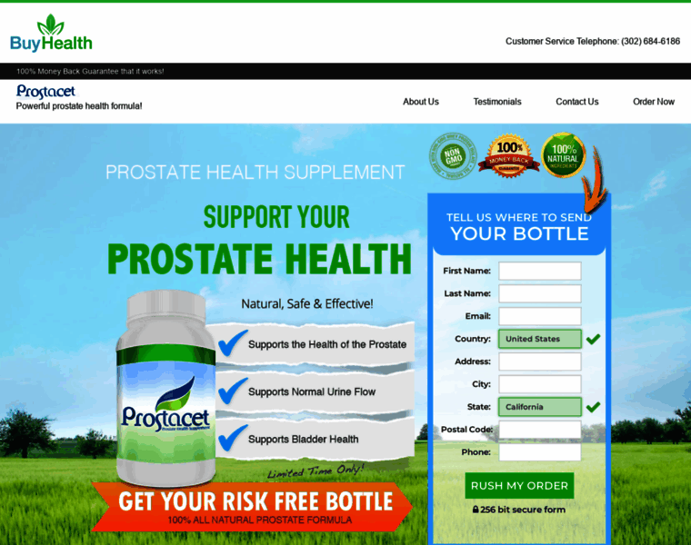Prostacet.com thumbnail