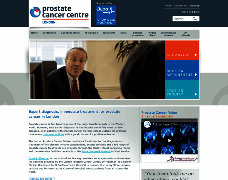 Prostatecancertreatment.co.uk thumbnail