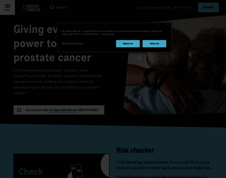 Prostatecanceruk.org thumbnail