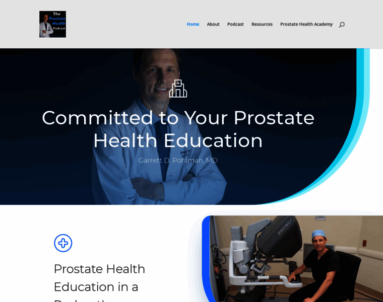Prostatehealthpodcast.com thumbnail