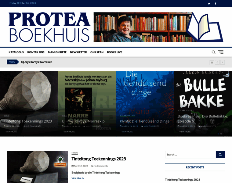Proteaboekhuis.com thumbnail
