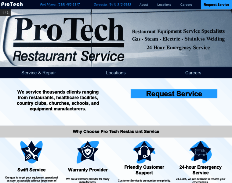 Protechrestaurantservice.com thumbnail